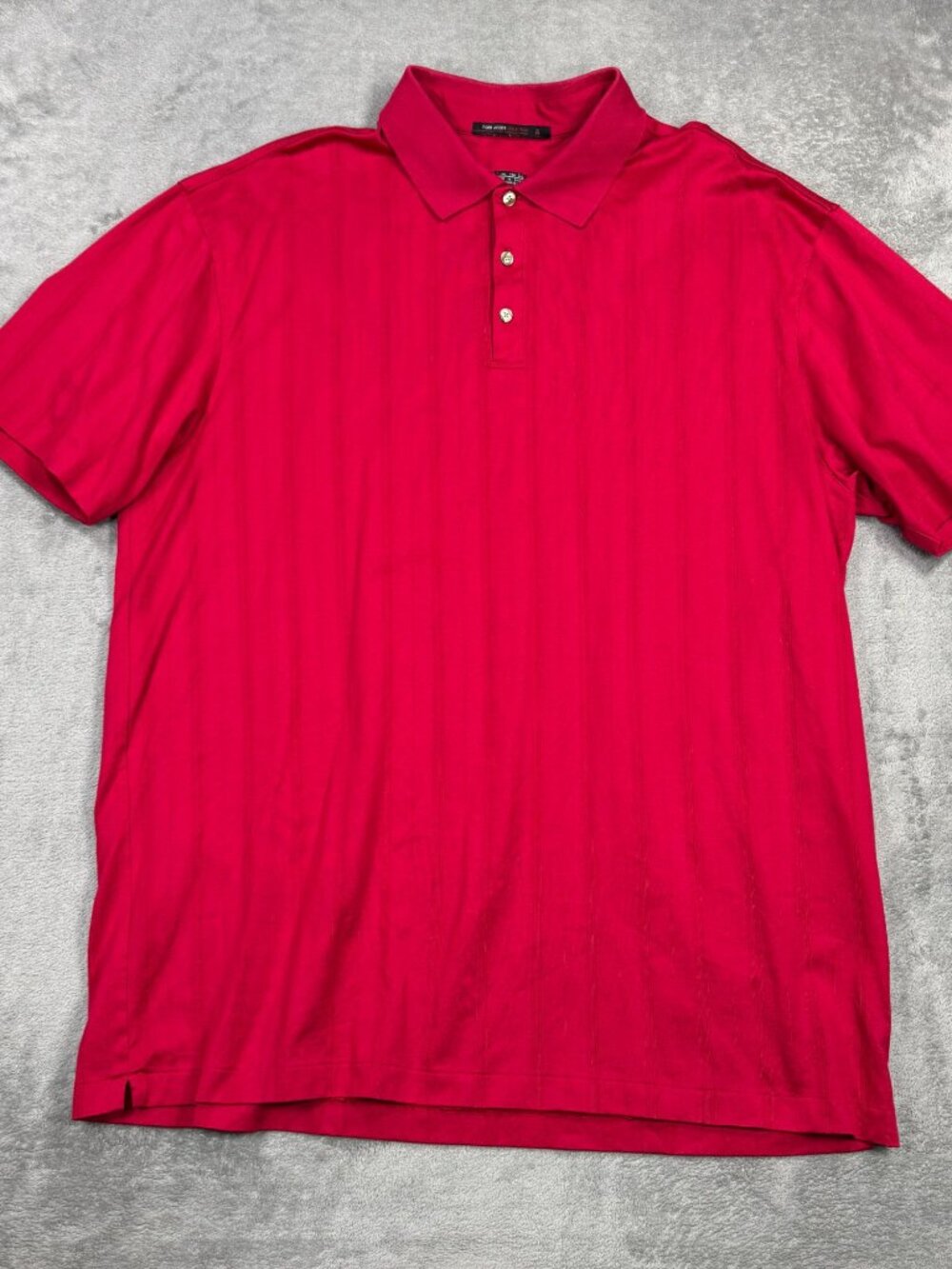 Tiger Woods Collection Red Golf Polo Shirt Mens XXL Performance Stretch Active